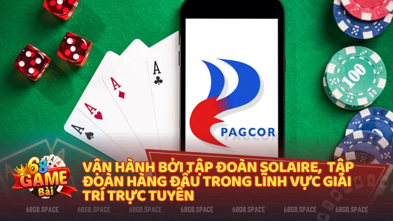 Cổng game bài 68 hay 68 game bài đã được cấp phép hoạt động bởi tổ chức PAGCOR tại Philippines