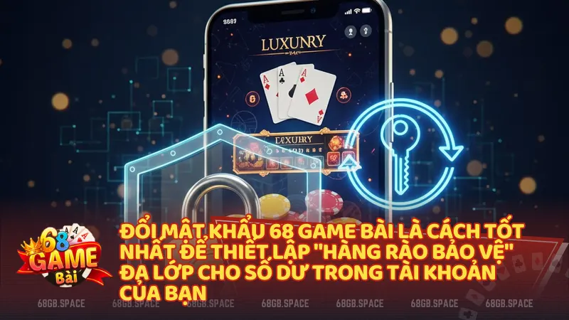 Việc thay đổi thông tin định kỳ giúp trải nghiệm cá cược online tại 68gamebai luôn trong trạng thái an toàn tuyệt đối.
